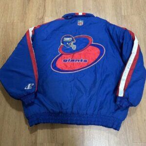 NY Giants Logo Athletic NFL Pro Line Full Zip Size XXL Vintage 1990s